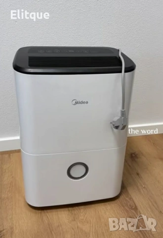 Влагоуловител Midea DF-20DEN7-WF – 20 л/24 ч, Smart Wi-Fi, за до 100 m³ (40 m²), R290