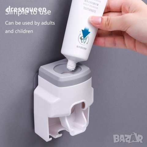 3693 Автоматичен диспенсър за паста за зъби, снимка 3 - Други стоки за дома - 37550037