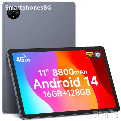 Ulefone Tab A11 Pro 16GB RAM 256GB ROM 11" Таблет, 8800 mAh БАТЕРИЯ