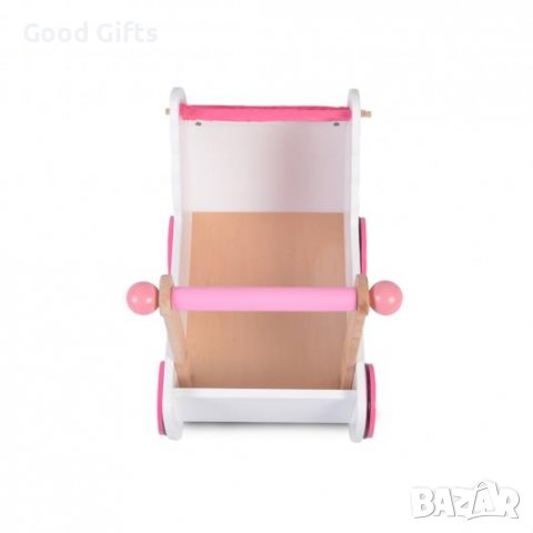 ДЕТСКА ДЪРВЕНА КОЛИЧКА ЗА КУКЛИ, снимка 5 - Кукли - 38534958