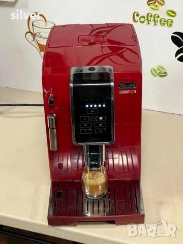 Кафемашина кафе автомат delonghi dinamica с гаранция, снимка 7 - Кафемашини - 53050379