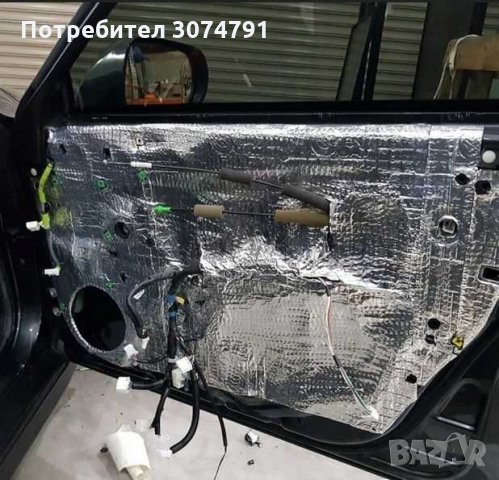 Универсално Шумоизолиращо Термоизолиращо Фолио Кола Бус 100см x 135 см, снимка 4 - Аксесоари и консумативи - 32954177