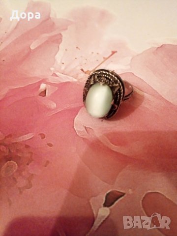 Много стар сребърен пръстен, снимка 5 - Пръстени - 26470007