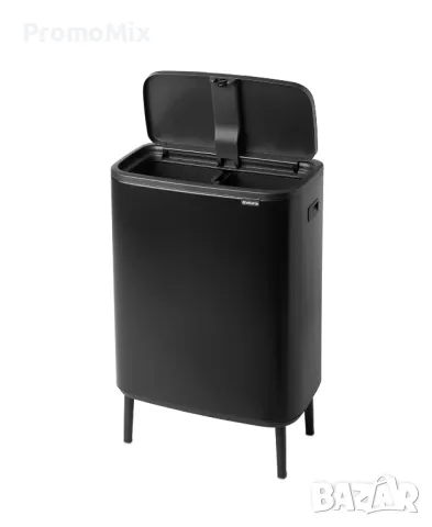 Двоен Кош за смет Brabantia ‎Bo Touch Hi 130625 2х30литра кош за отпадъци разделно събиране , снимка 5 - Други стоки за дома - 48980042