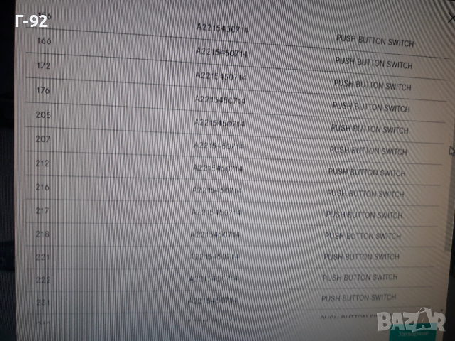 А2215450714**NEU**MERCEDES-BENZ**W204**W218**W 212**W221** БУТОН ЗА БЕЗ КЛЮЧОВО СТАРТИРАНЕ **, снимка 6 - Части - 36548646