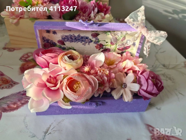 Ръчно изработена кутия за бижута 