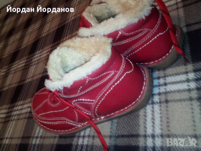 Зимни кожени обувки 39 номер, снимка 2 - Дамски боти - 43478713