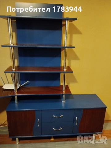 Легло с размери 120x200 см,подматрачна рамка и секция от МДФ, снимка 8 - Секции и витрини - 52737685