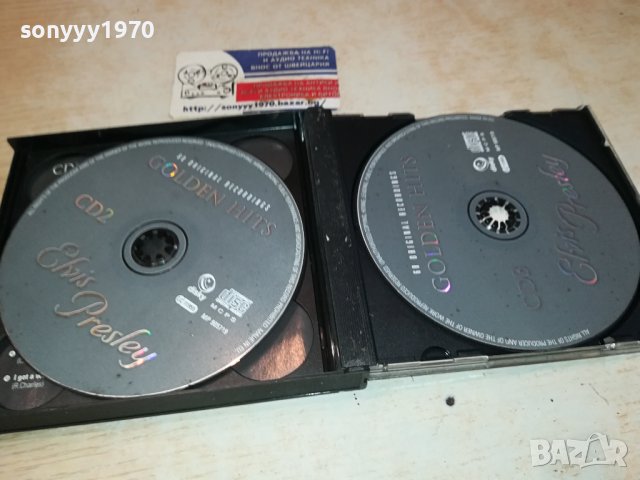 ELVIS PRESLEY X3CD GOLDEN HITS 2801241027, снимка 9 - Грамофонни плочи - 44011145