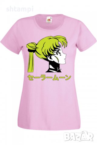 Дамска тениска Sailor Moon 03,Анимация,игра,Празник,Повод., снимка 10 - Тениски - 38074119