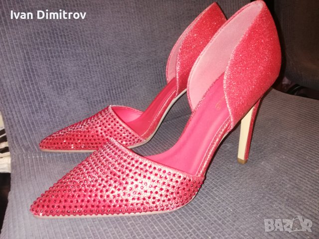 Дамски убувки 40 размер, снимка 1 - Дамски обувки на ток - 39871438