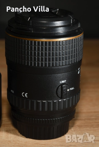 Токина AT-X 100/2,8 Macro за Nikon F, снимка 2 - Обективи и филтри - 52342248