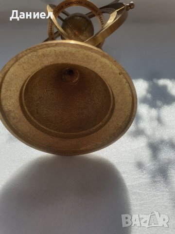 Армиална сфера от бронз, снимка 6 - Морски сувенири - 43052845