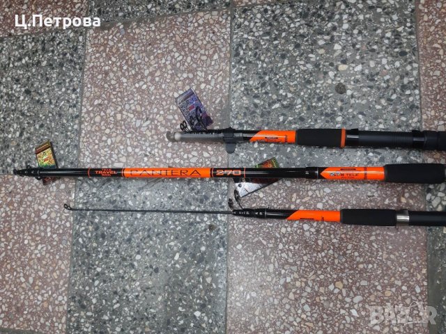 Телескопична въдица Siweida Pantera 2.40м/2.70м/3.00м 20-70гр, снимка 5 - Въдици - 40370091