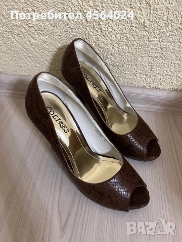 Дамски токчета, снимка 2 - Дамски обувки на ток - 51671120