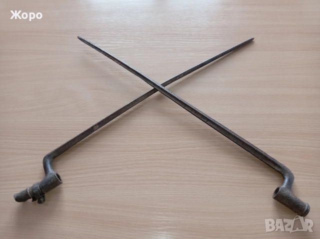 старинен байонет иглен щик началото на 19ти век лот два броя, снимка 4 - Антикварни и старинни предмети - 52996157