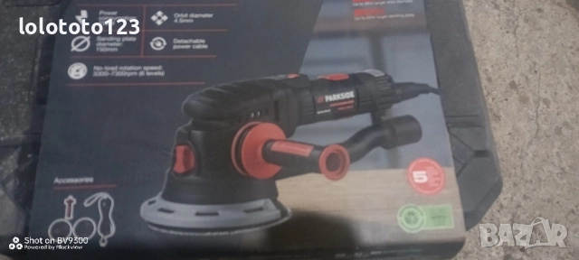 орбитален шлаиф, снимка 2 - Други инструменти - 51954645