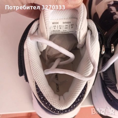 Дамски маратонки Calvin Klein , снимка 4 - Маратонки - 53392437