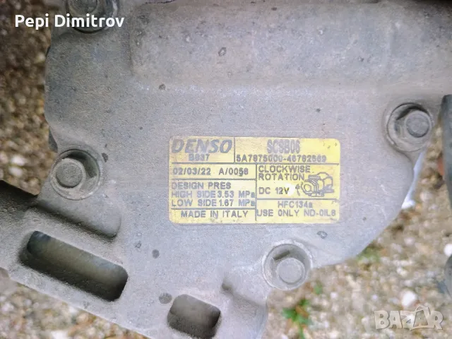 КОМПРЕСОР КЛИМАТИК FIAT PANDA ,Punto Stilo Idea DENSO SCSB06, снимка 5 - Части - 50309072