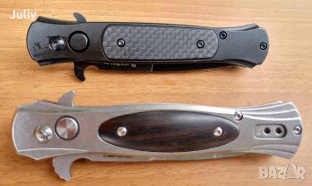 Автоматичен нож SOG NKSOG016 / Blackfield Carbon , снимка 5 - Ножове - 28113603