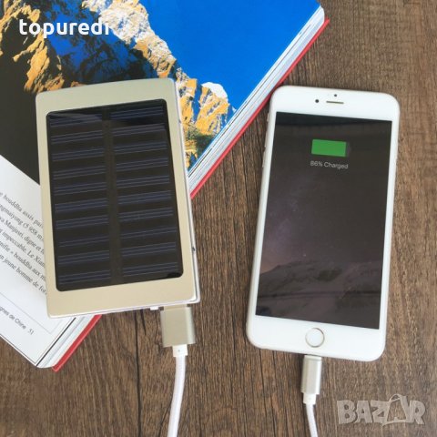 Соларна външна батерия UKC 60 000mAh, снимка 2 - Външни батерии - 32297095