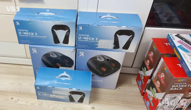 Масажор за шия и рамене RENPHO с топлина [2025 Надстроен], шиацу масажор , снимка 10 - Масажори - 49817793