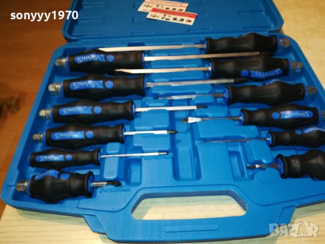 ЯКИ УДАРНИ ОТВЕРТКИ 12БР В КУФАР 0509221159, снимка 4 - Отвертки - 37904640