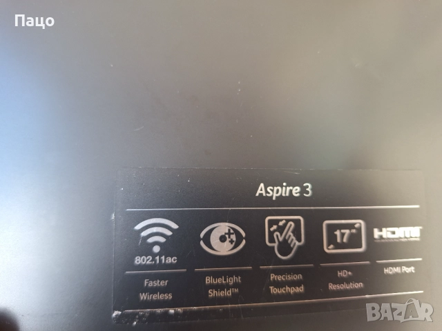 Acer Aspire 3, снимка 18 - Части за лаптопи - 52812825