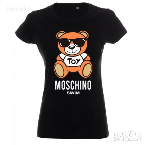  Тениска Moschino Bear принт Нови модели и цветове, снимка 4 - Тениски - 33613386