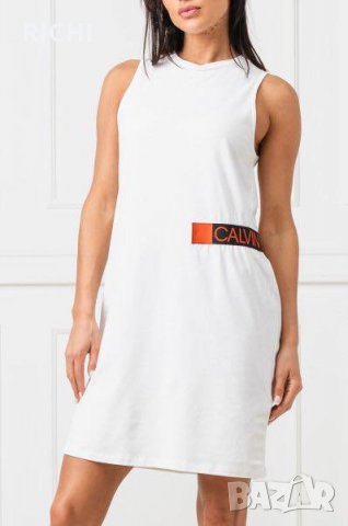 CALVIN KLEIN SWIMWEAR РОКЛЯ MUSCLE - нова рокля бяла, снимка 3 - Рокли - 33072608