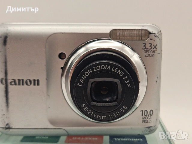 Canon Powershot A800 дигитална камера фотоапарат digital camera, снимка 12 - Фотоапарати - 53369793