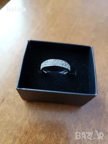 Folli Follie халка от стомана с камъни, снимка 5 - Пръстени - 47359335