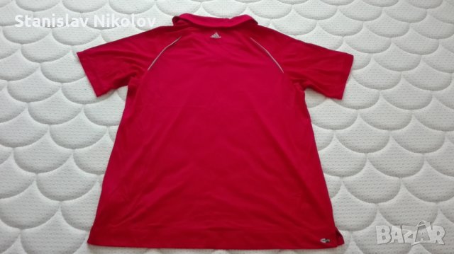 Тениска Adidas (all red) , XL (06/05 година), снимка 3 - Тениски - 32795708