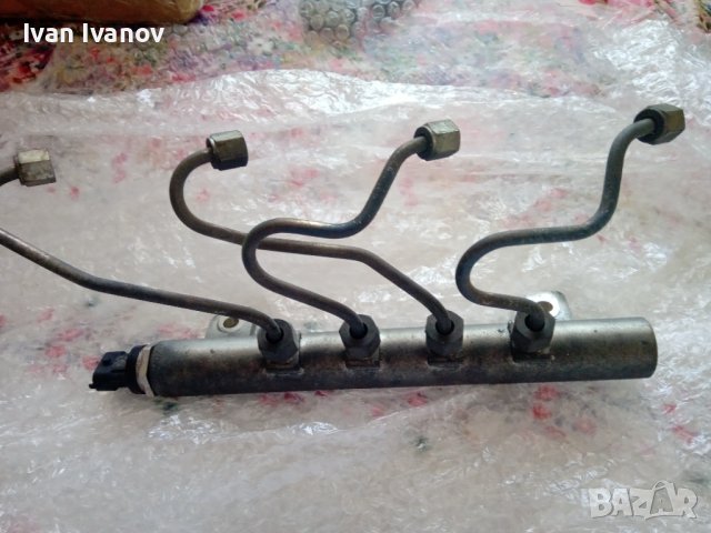 АЛФА СААБ ОПЕЛ Рейка с тръбички и датчик налягане 0445214058, снимка 3 - Части - 37229070