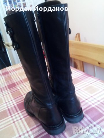 Дамски кожени ботуши 40 номер, снимка 11 - Дамски ботуши - 39833208