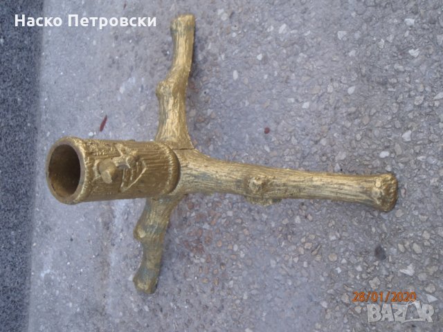 Коледни Стойка за елха „Партамъ Варна БП“ - метална АНТИКА, снимка 7 - Антикварни и старинни предмети - 28167782