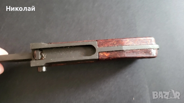 Щик за Чешки Калашник VZ.58 с кожена кания, снимка 7 - Антикварни и старинни предмети - 52641851