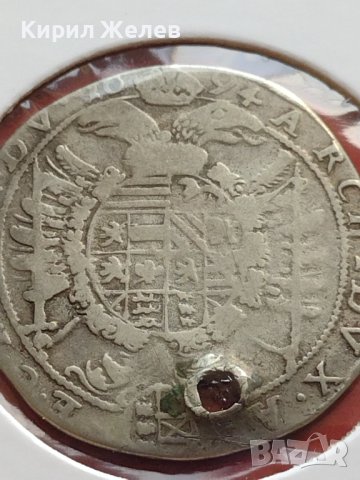 Сребърна монета 15 кройцера 1694г. Леополд първи Сент Виет Каринтия за КОЛЕКЦИОНЕРИ 13650, снимка 12 - Нумизматика и бонистика - 42987267