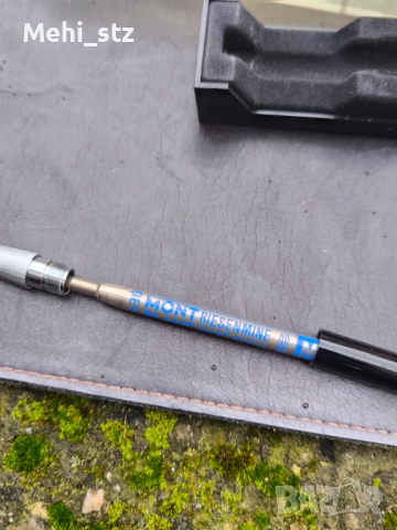 Montblanc химикалка в топ състояние,пишеща., снимка 5 - Други ценни предмети - 52985685