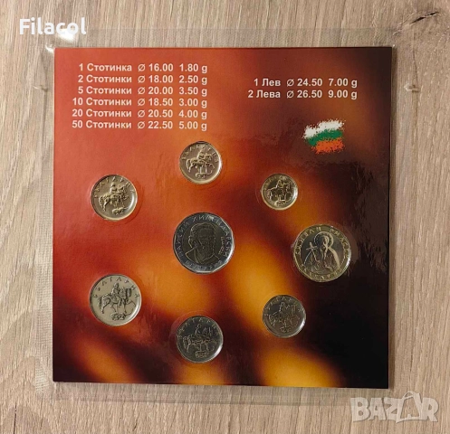 Сет разменни монети 1999 - 2015 г. България, снимка 4 - Нумизматика и бонистика - 52368420