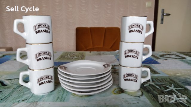 ✅СЕРВИЗ ЗА КАФЕ - НОВА БРАЗИЛИЯ❗, снимка 3 - Сервизи - 44096146