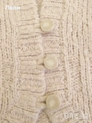 Плетено елече с качулка, снимка 8 - Елеци - 49823337