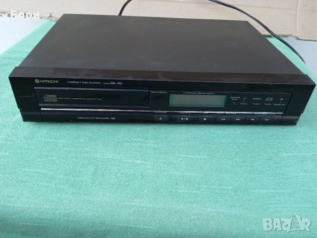 HITACHI DA 50 CD Player, снимка 2 - Плейъри, домашно кино, прожектори - 35193617