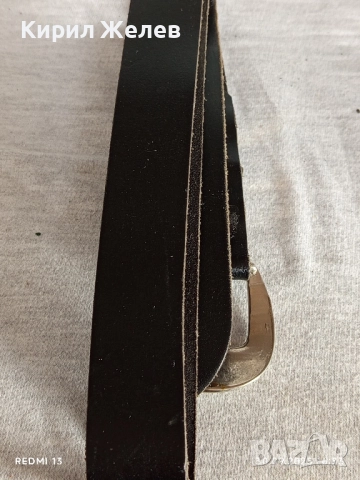 Дамски кожен колан изчистен стилен дизайн 26614, снимка 3 - Колани - 51893654