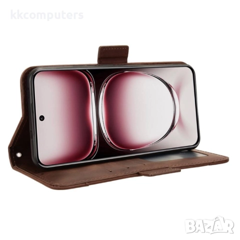 Oppo Reno12 Pro 5G Multiple Card Slots/ Wallet Кожен Калъф и Протектор, снимка 4 - Калъфи, кейсове - 52674296