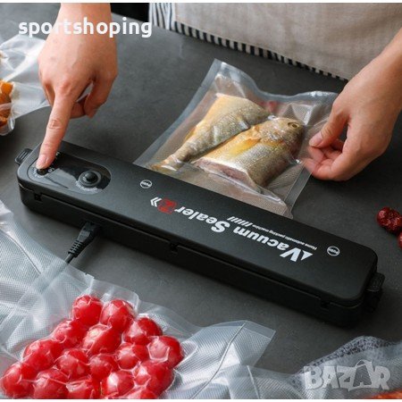 машина за вакуумиране Vacuum Sealer + 10 вакуум торбички, снимка 3 - Други - 38228118