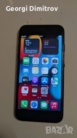 Iphone 7 32gb Black mat, снимка 2 - Apple iPhone - 52216781