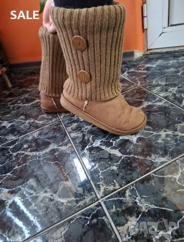 UGG Оригинални Велурени Ботуши , снимка 2 - Дамски ботуши - 48273185