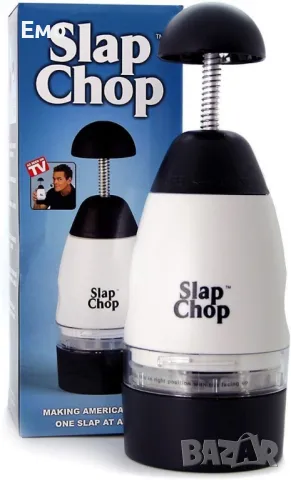 Ръчен чопър за рязане - Slap Chop, снимка 12 - Чопъри и пасатори - 48736420