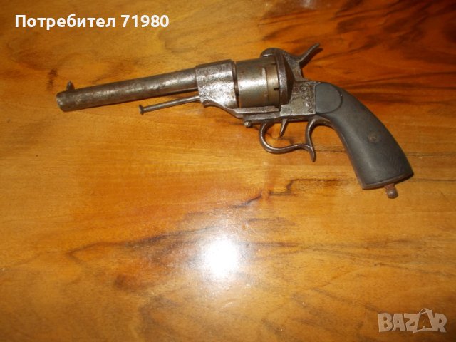 Голям щифтов револвер Navy, снимка 1 - Колекции - 43007366